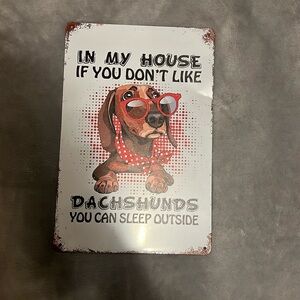 Weiner Dog decor